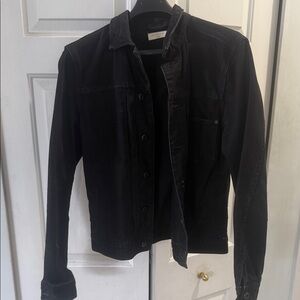 All Saints Charcoal Denim Jacket
